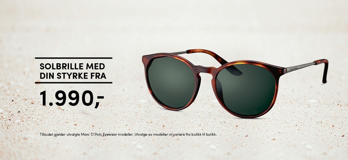 Marc O'Polo Eyewear solbriller med eller uten styrke