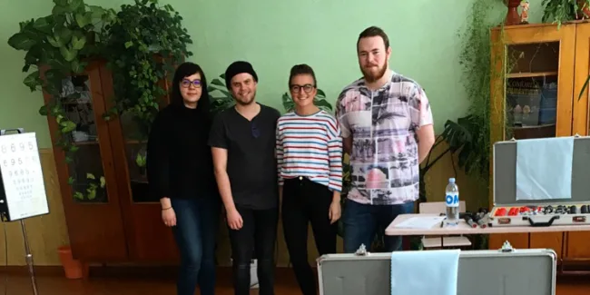 Sondre Fauskanger fra Larvik, Nina Rønning fra Ulefoss, Jesper Bræck Olsen fra Harstad og Oda Haviken fra Åmot