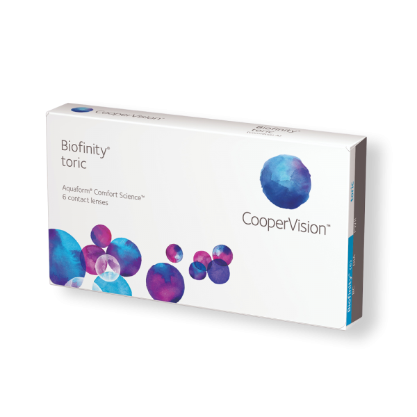 Biofinity toric månedslinser