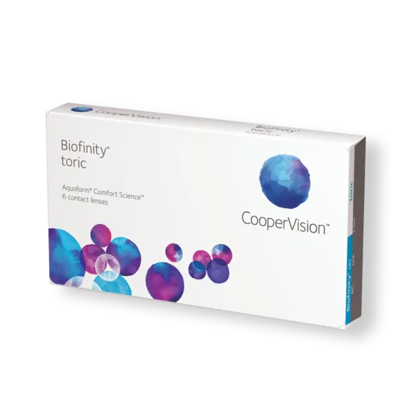 Biofinity toric månedslinser